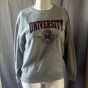 Gray University Kids Sweatshirt